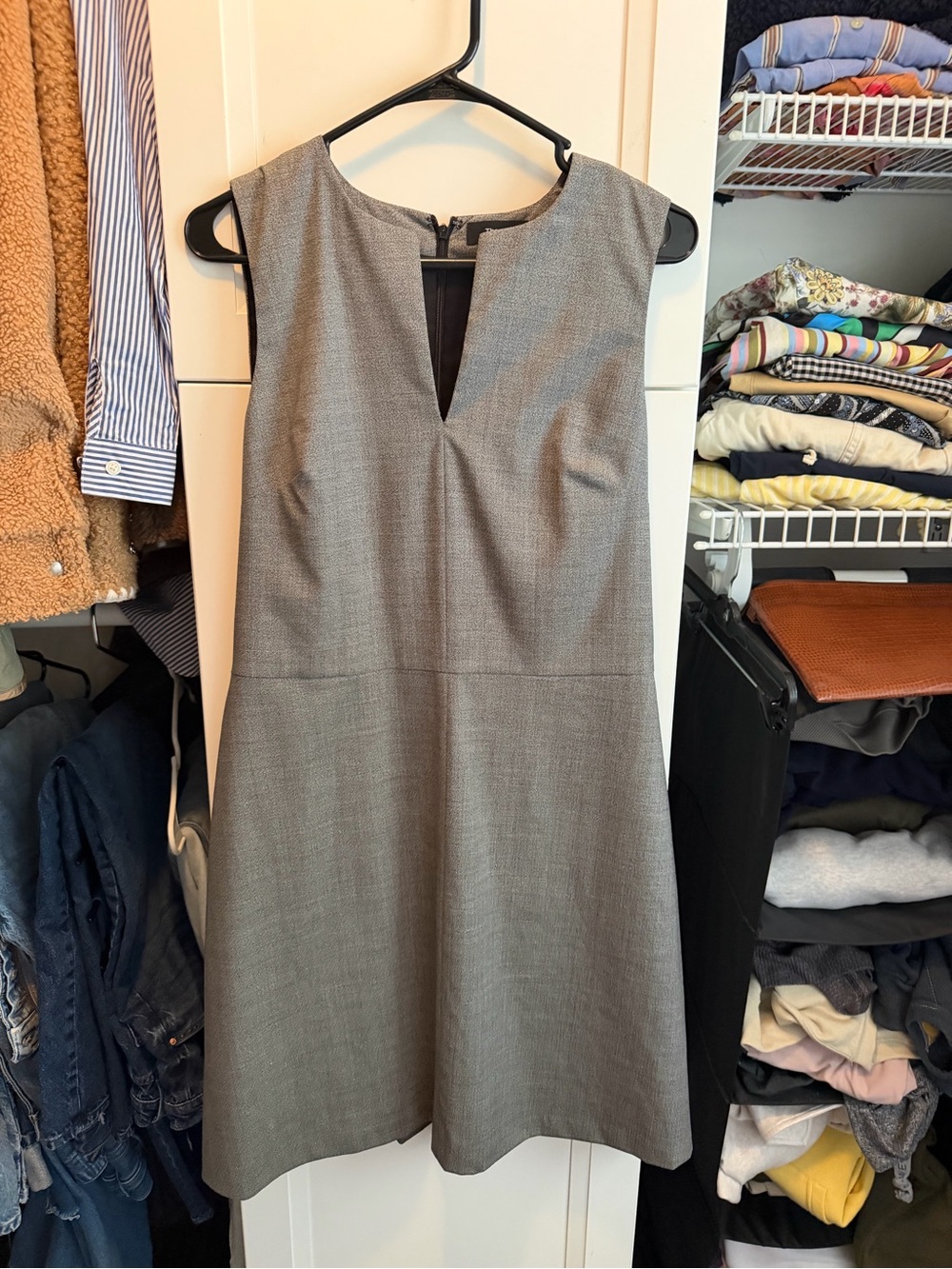 Theory Miyani dress Gray size 10